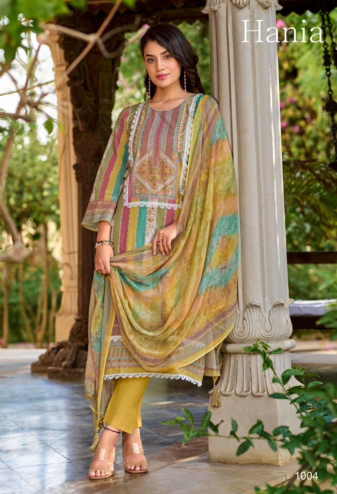 Kilory Trendz Hania Pure Lawn Cotton Wholesale Fancy Salwar Suit Catalog — Wholesale Salwar Suits, Kilory Trends wholesale from Surat - Gallery Image 4